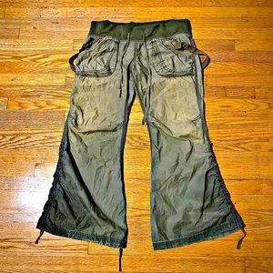 パンツ archive G.O.A parachute cargo pants G.O.A 00s parachute flared cargo pants archivegoa archive